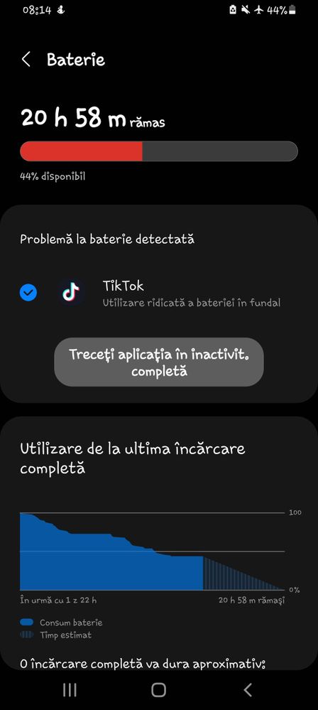 TikTok consumă baterie multă în fundal, nu glumă. - Samsung Community