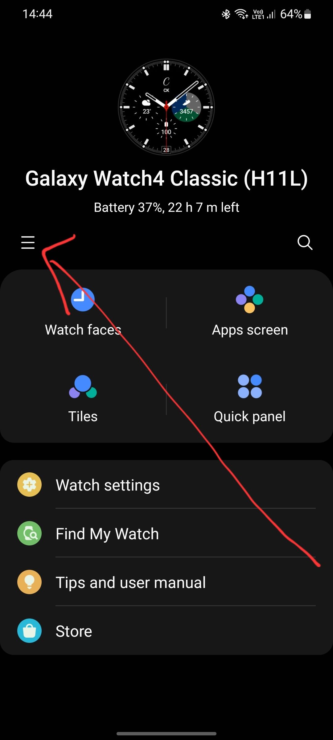 Samsung galaxy best sale gear manager app