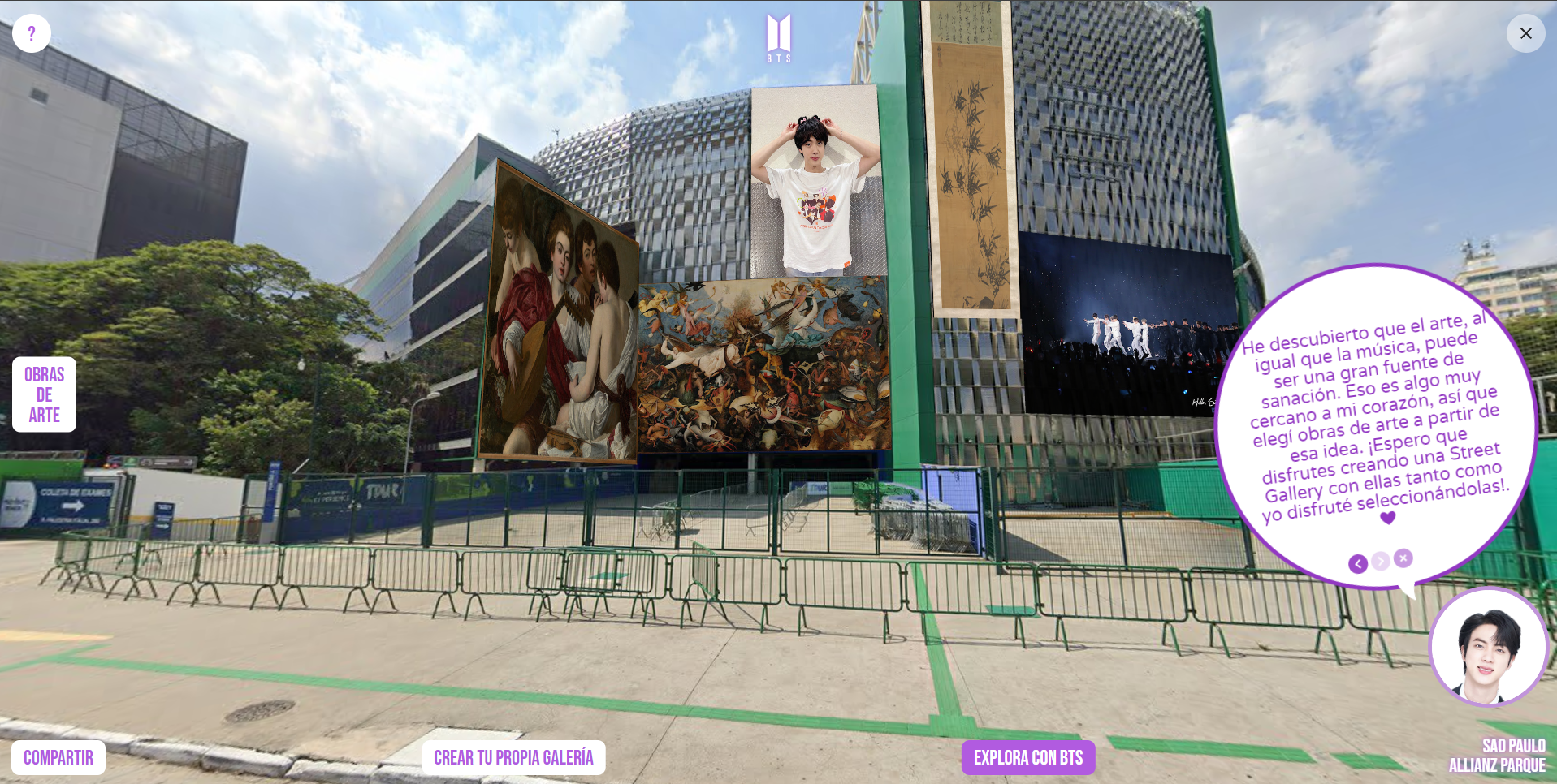 [Easter Egg] BTS en Google Experiments - Samsung Community