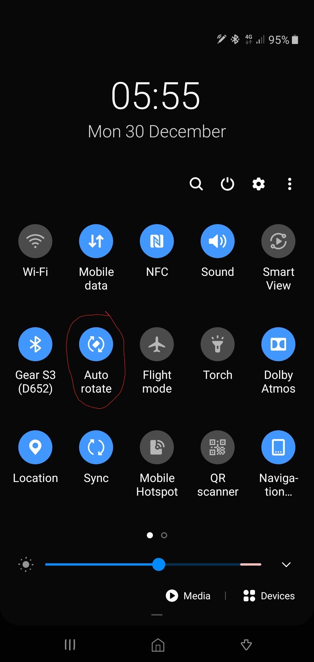 Solved: Auto rotate option missing note 10 plus - Samsung Community