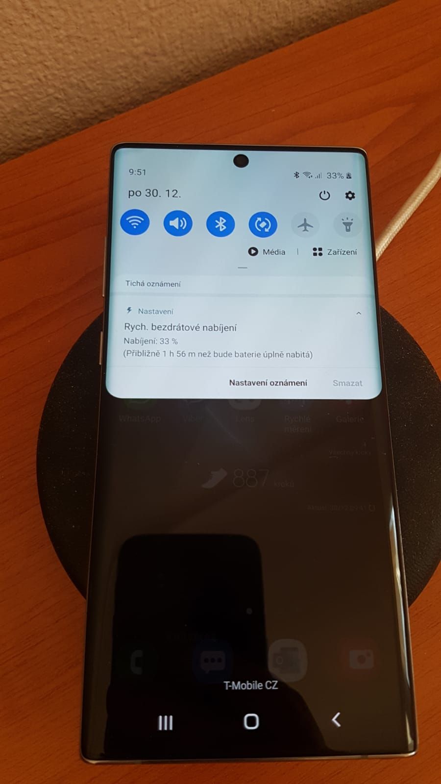 Bezdrátové rychlé nabíjení Note10+ - Samsung Community