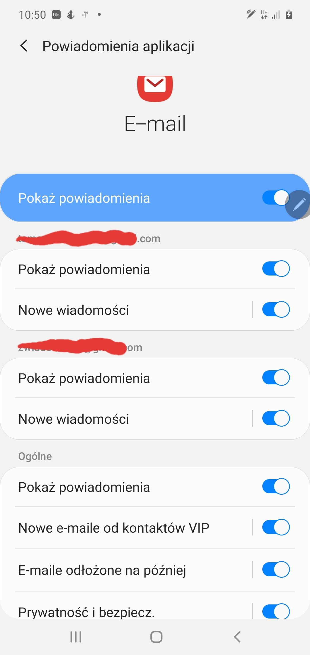 Jak skonfigurować pocztę e-mail. - Samsung Community