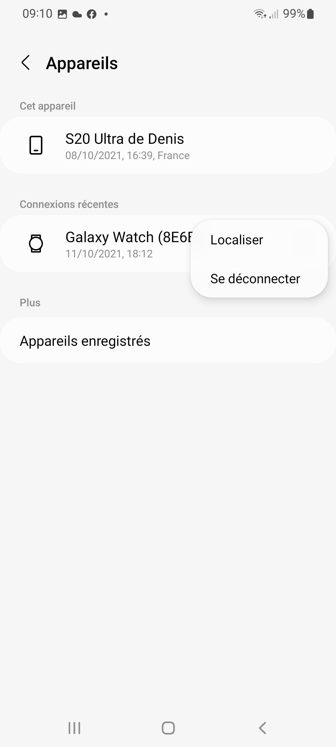 Résolu : Géo-localiser une monte Galaxy Watch 8E6B - Samsung Community