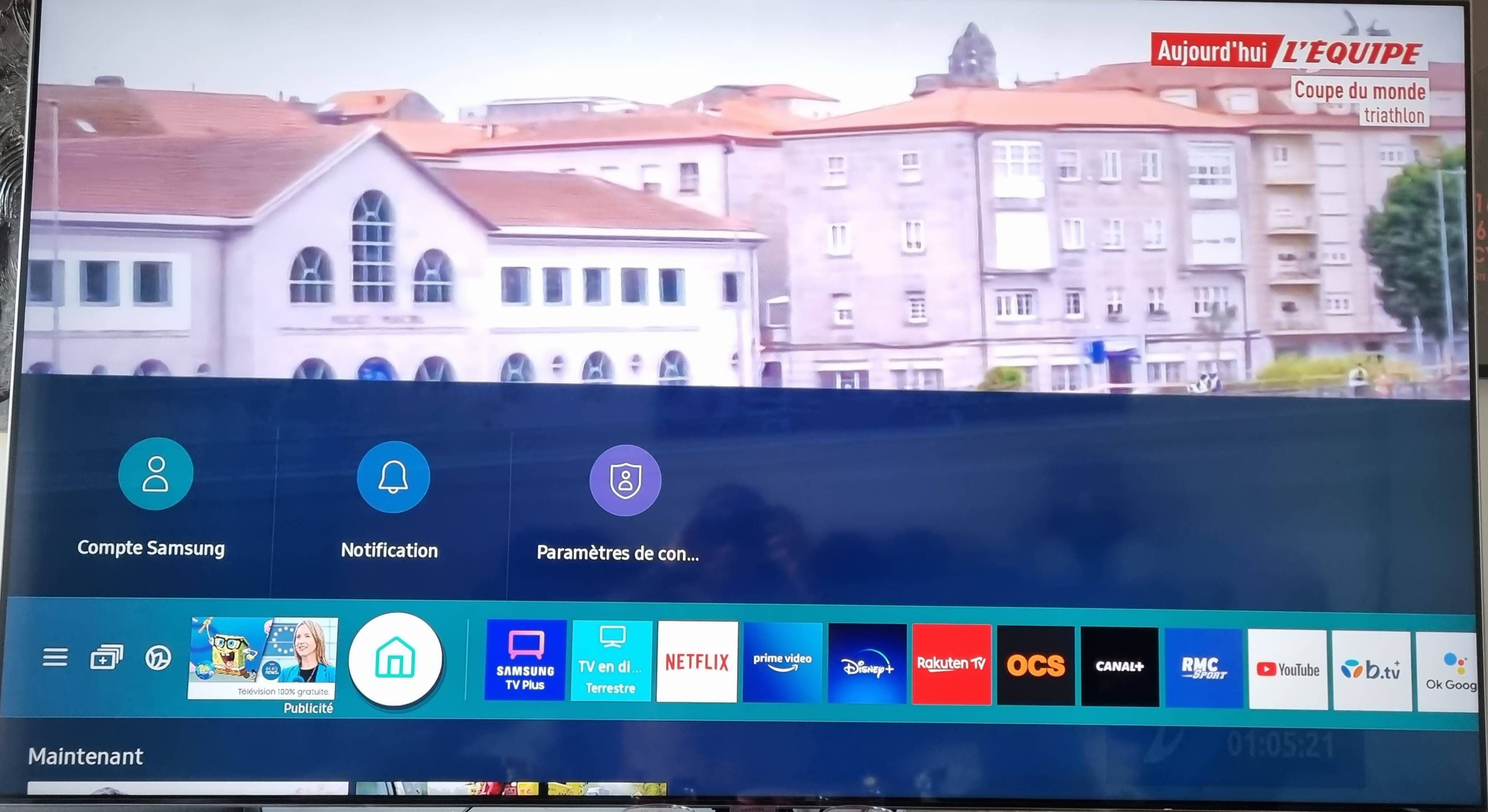 Je trouve pas Google tv sur ma tv Qled Samsung Samsung Community