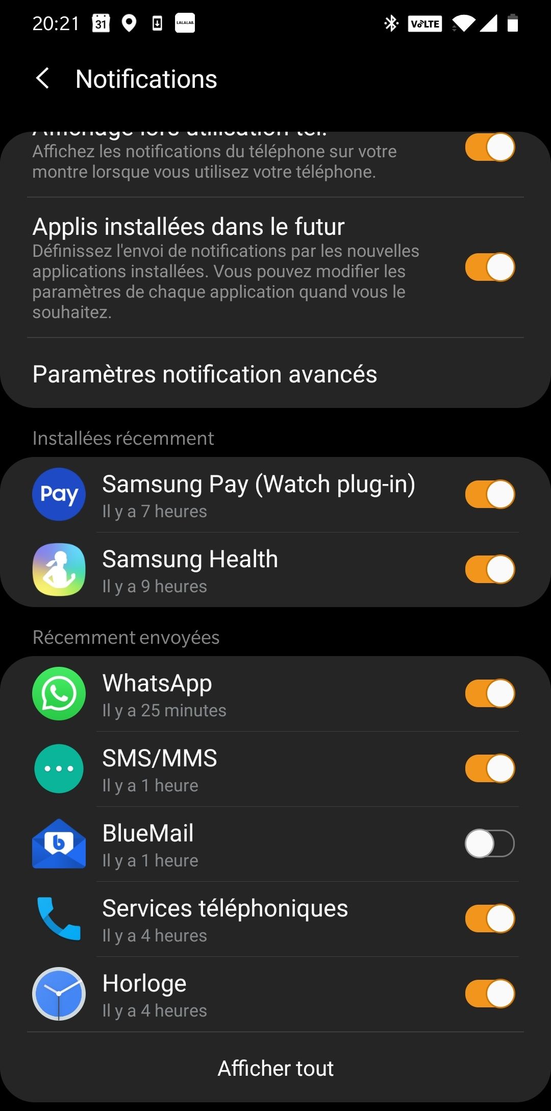 Résolu : Recevoir les notifs de Whatsapp sur la Galaxy Active 2 - Samsung  Community