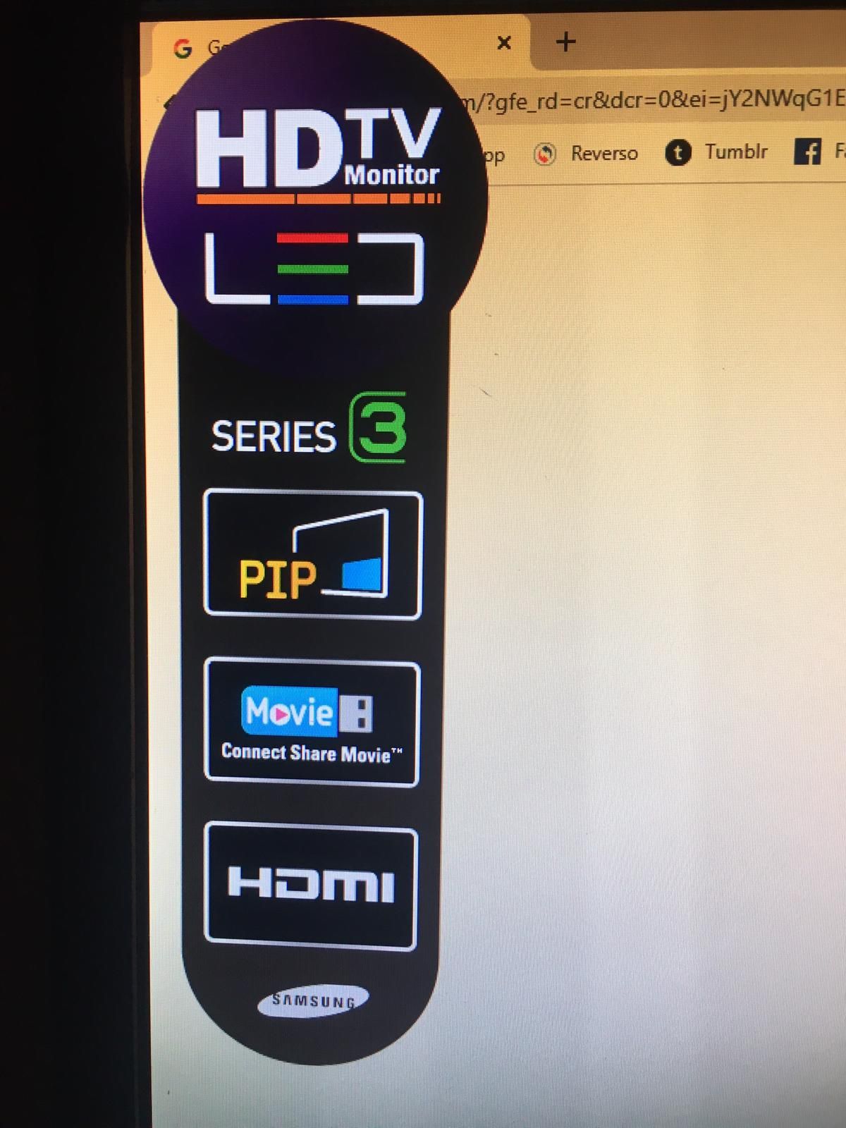 Monitor TV con banner che non si toglie sullo schermo Samsung Community