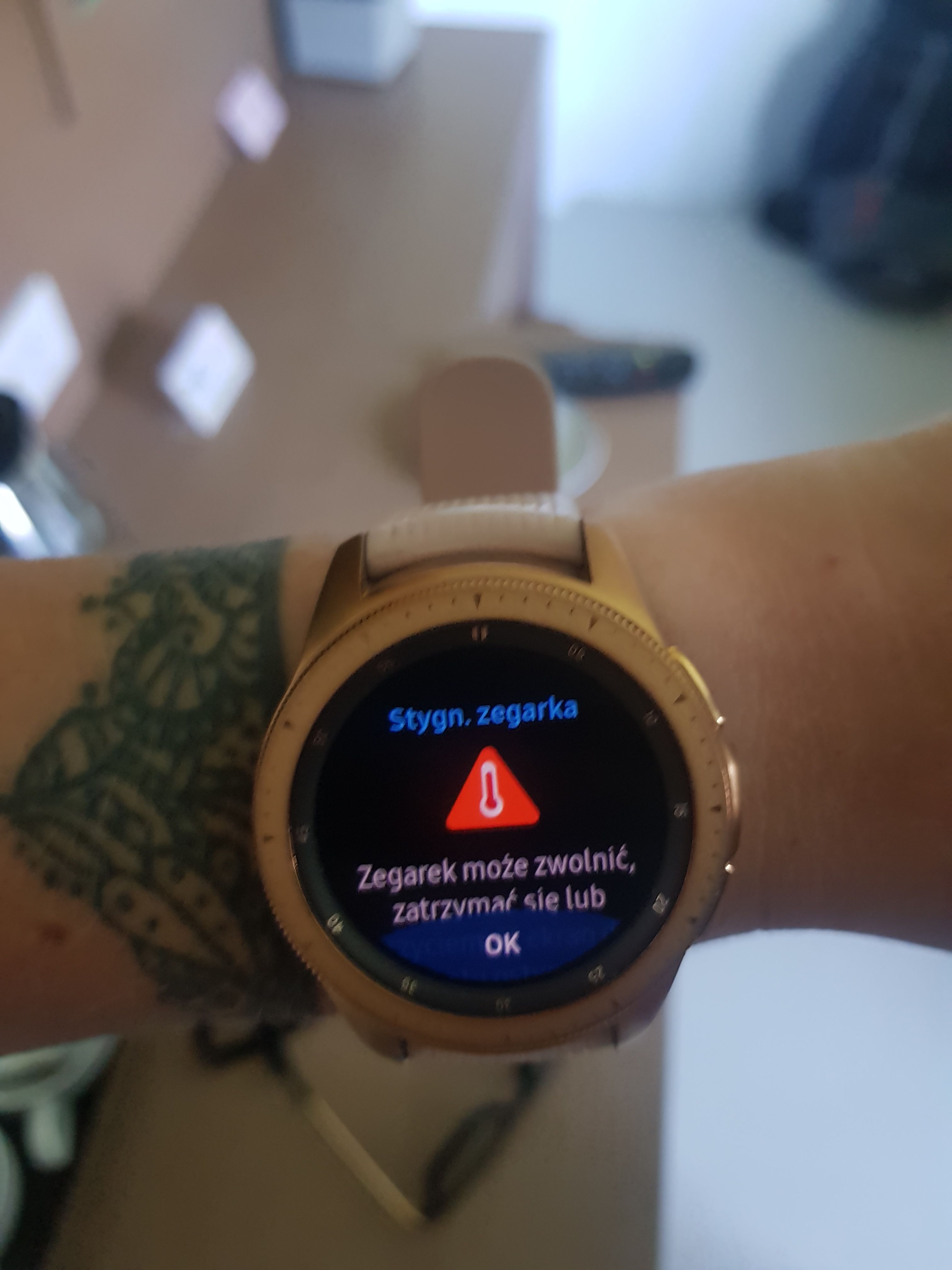 Zegarek grzeje sie Smartwatch Galaxy Strona 5 Samsung Community
