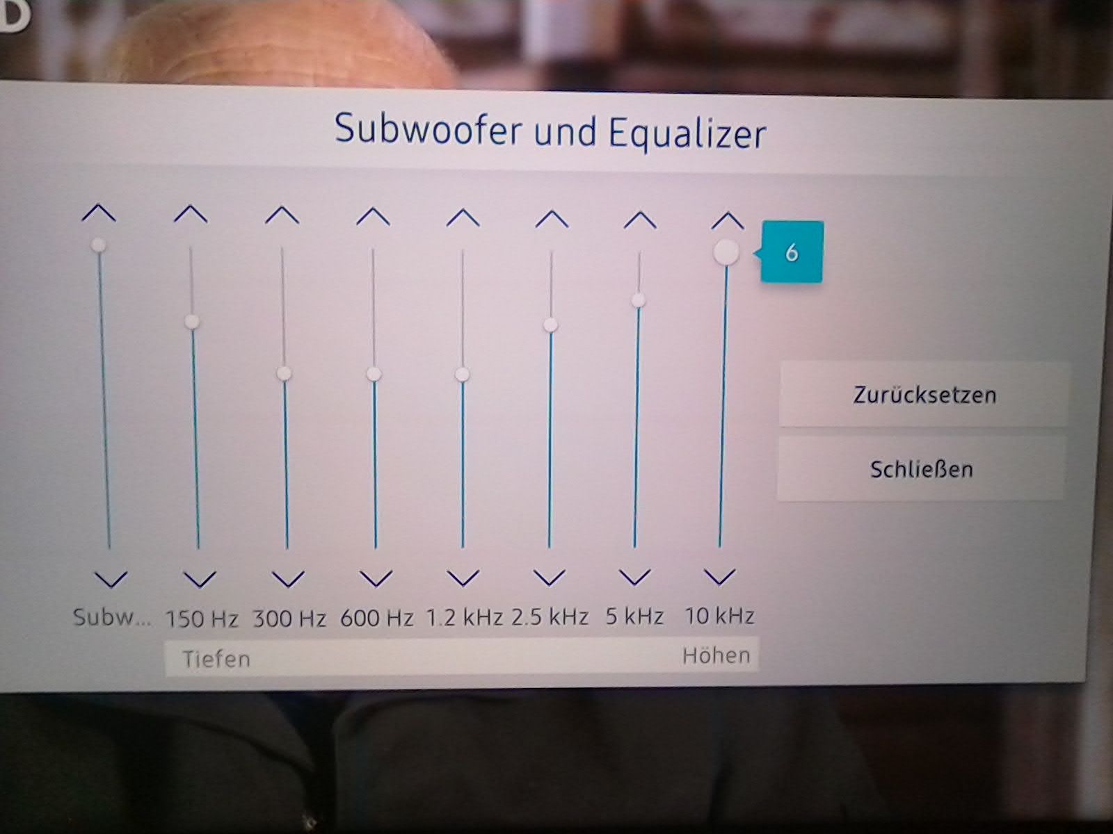 Gelöst: 65RU8009 vergisst Equalizer Einstellungen für Soundbar - Samsung  Community