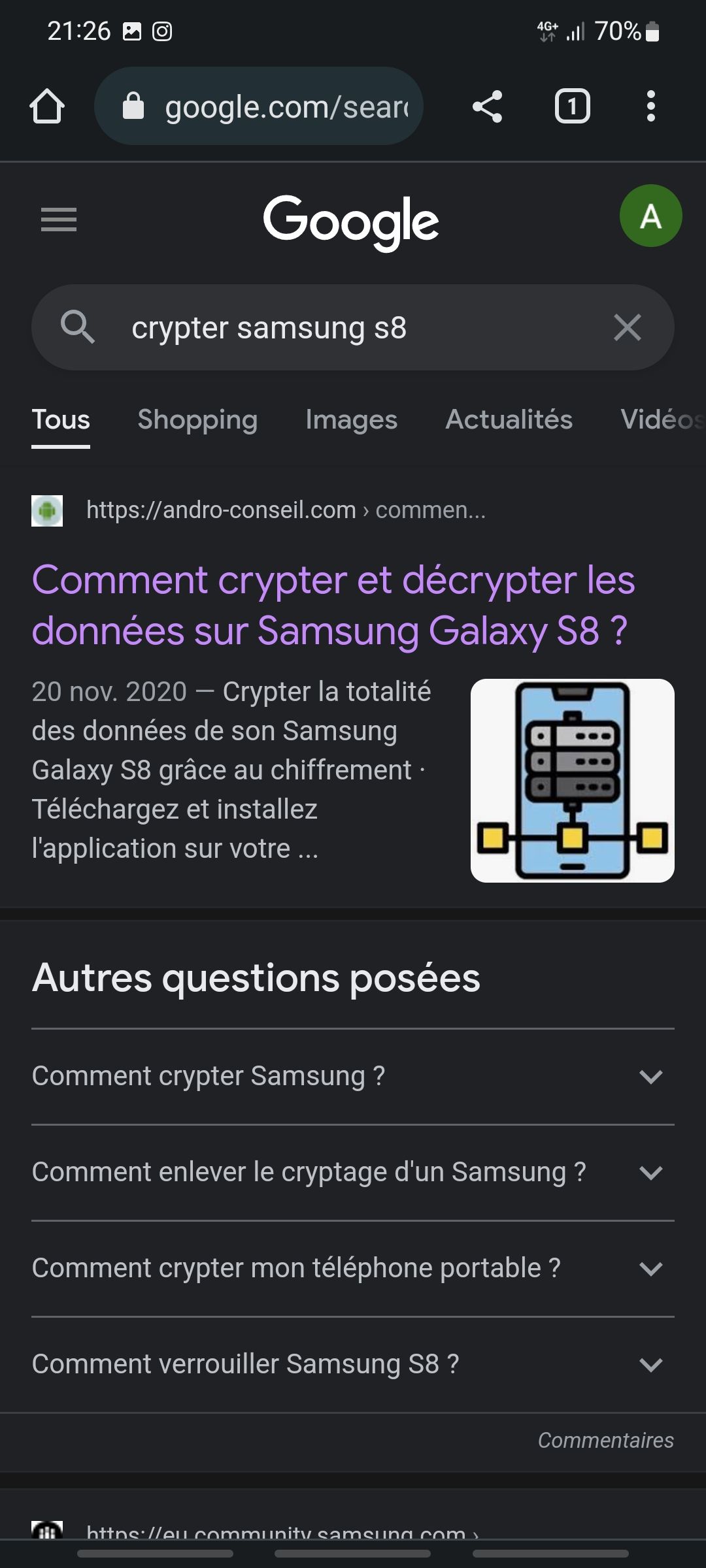 Résolu "Téléphone crypté par mesure de sécurité" Need help Samsung