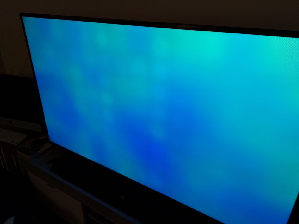 Samsung 65" screen issues, LED/lens spots showing through - Samsung  Community