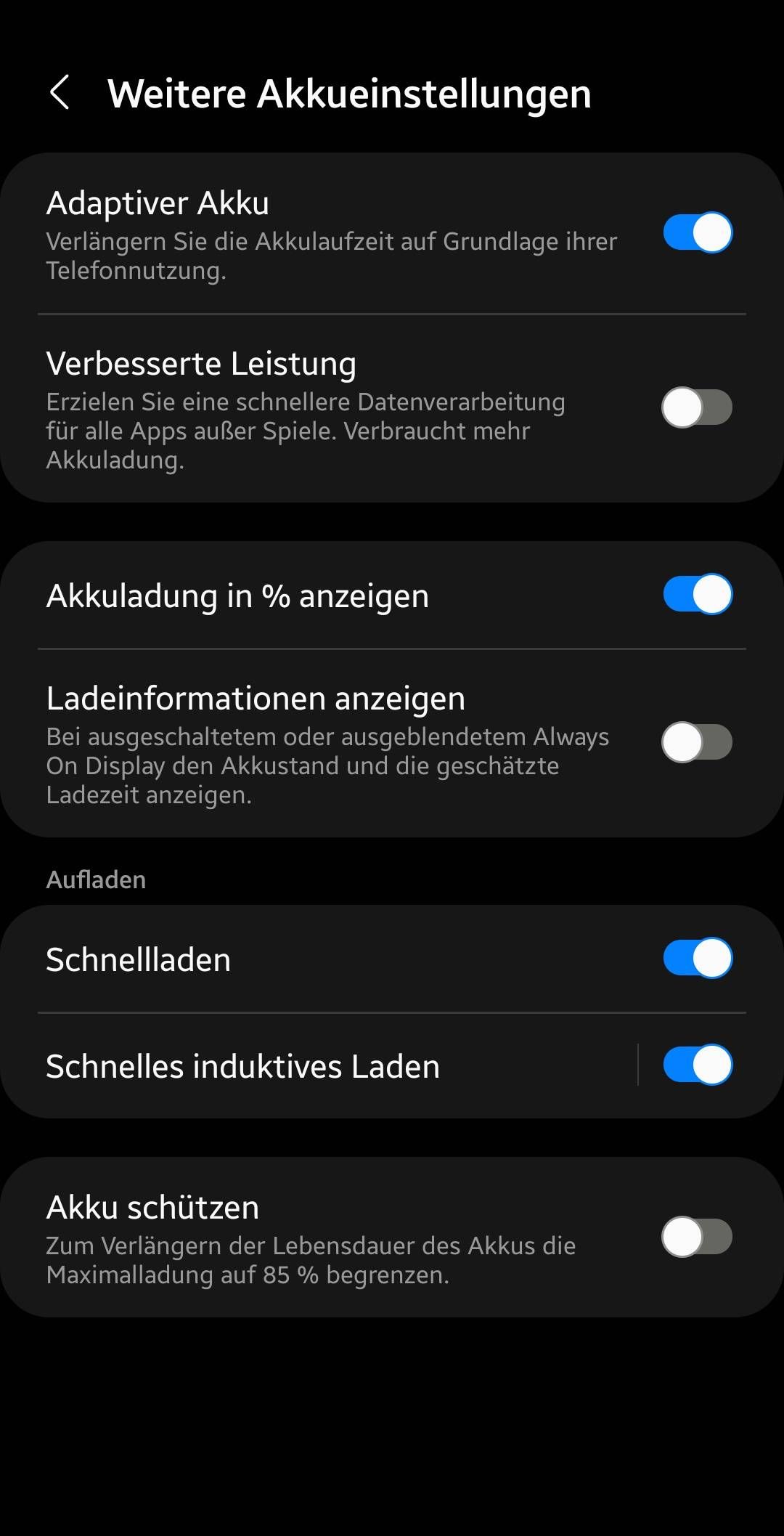 Schwacher Akku von S21 FE Samsung Community