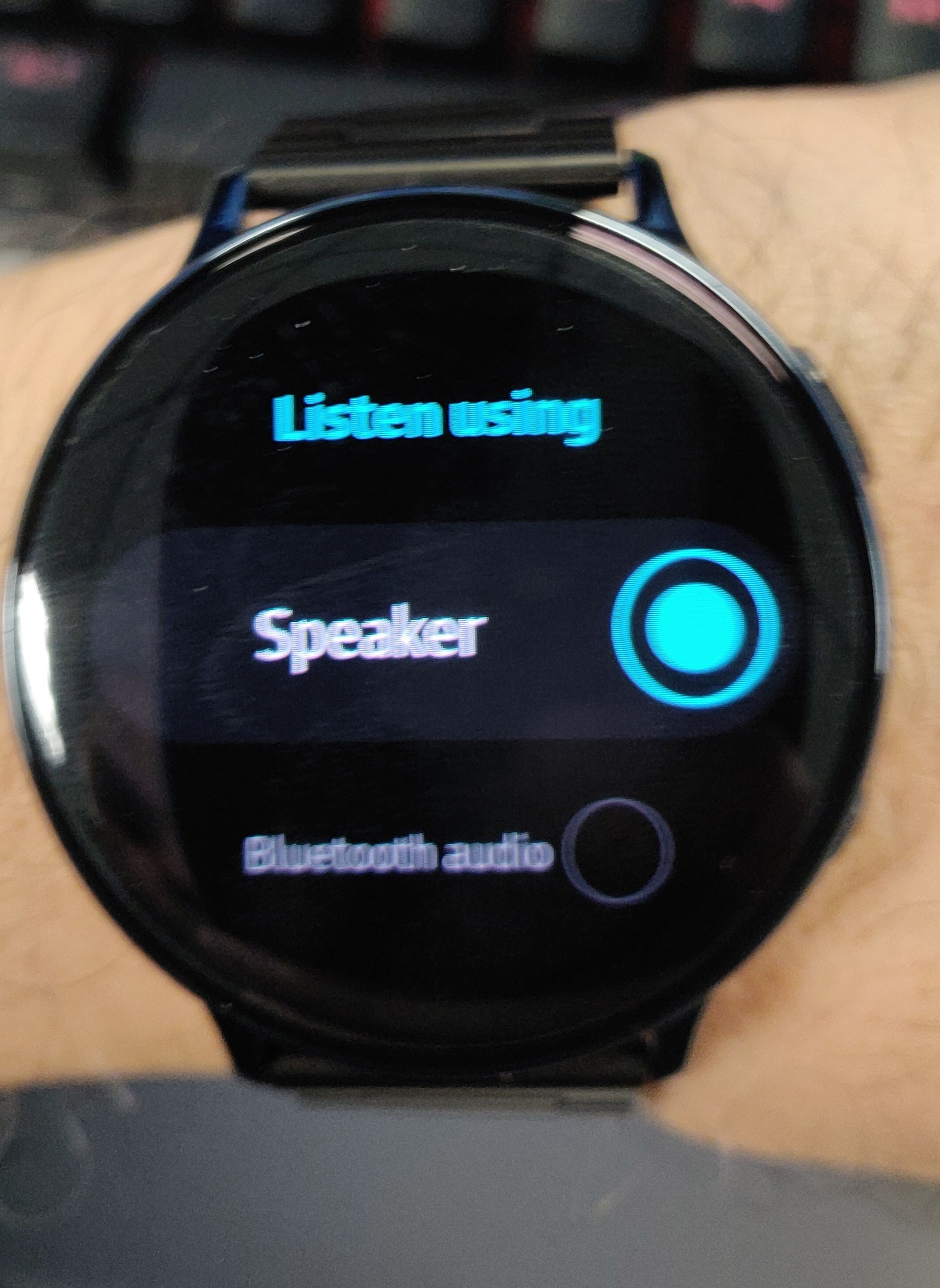 youtube on galaxy watch active 2
