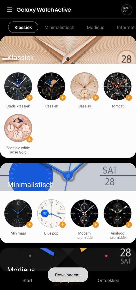 Opgelost: Wijzerplaten Samsung Galaxy Active downloaden niet - Samsung  Community