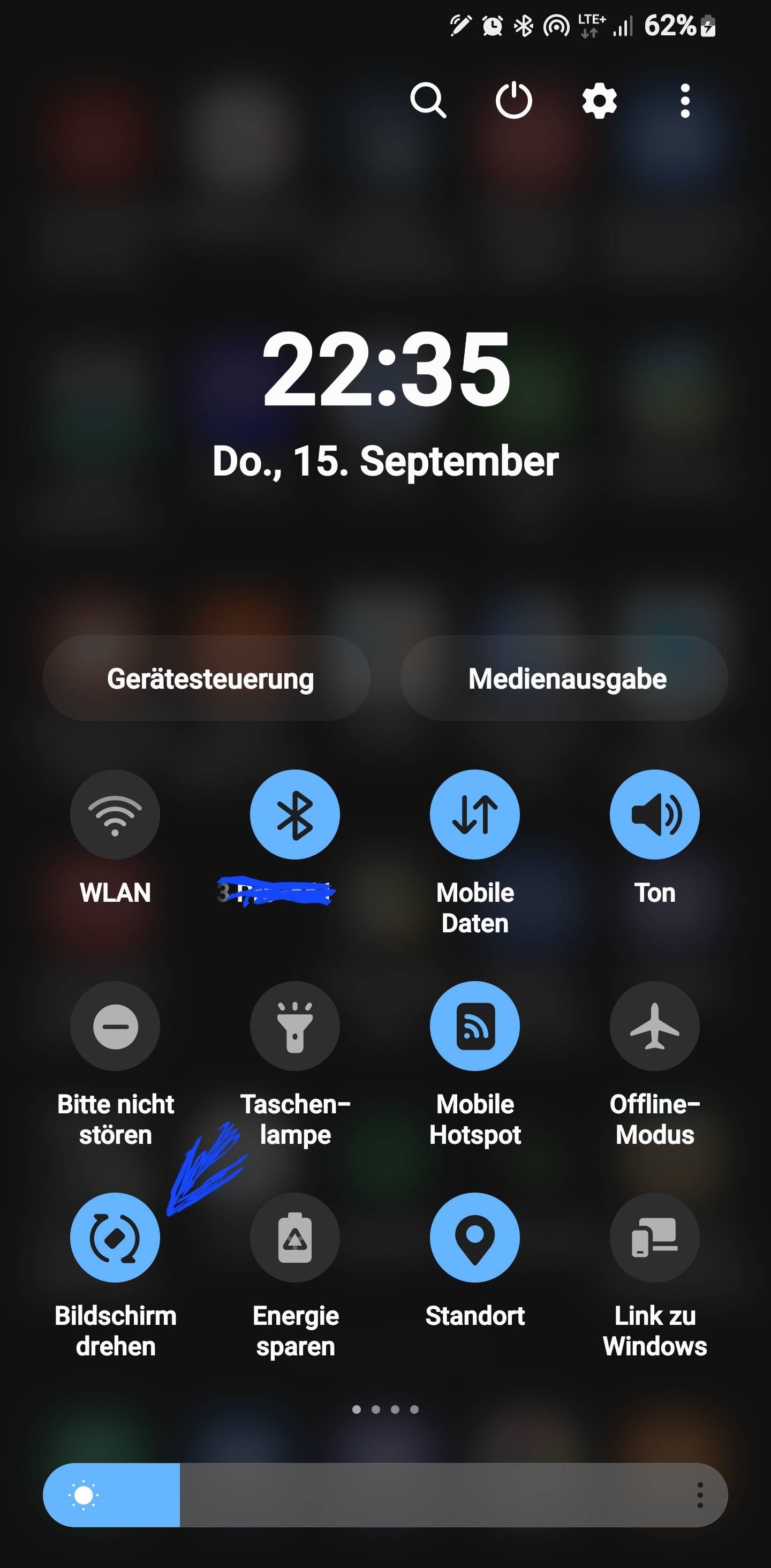 Automatisches Drehen geht nicht obwohl aktiv Samsung Community