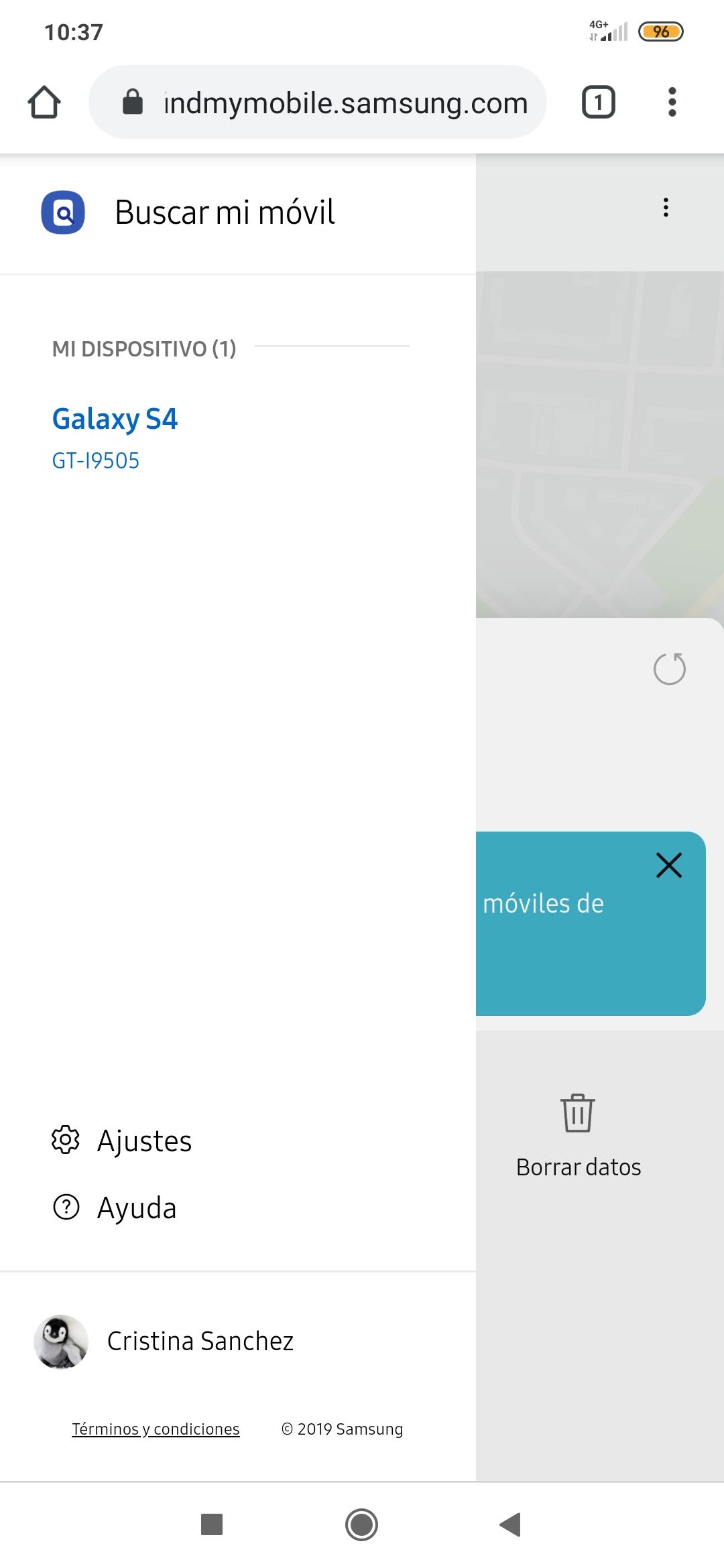 Solucionado: no puedo ubicar mi movil por la aplicacion Find My Mobile -  Samsung Community