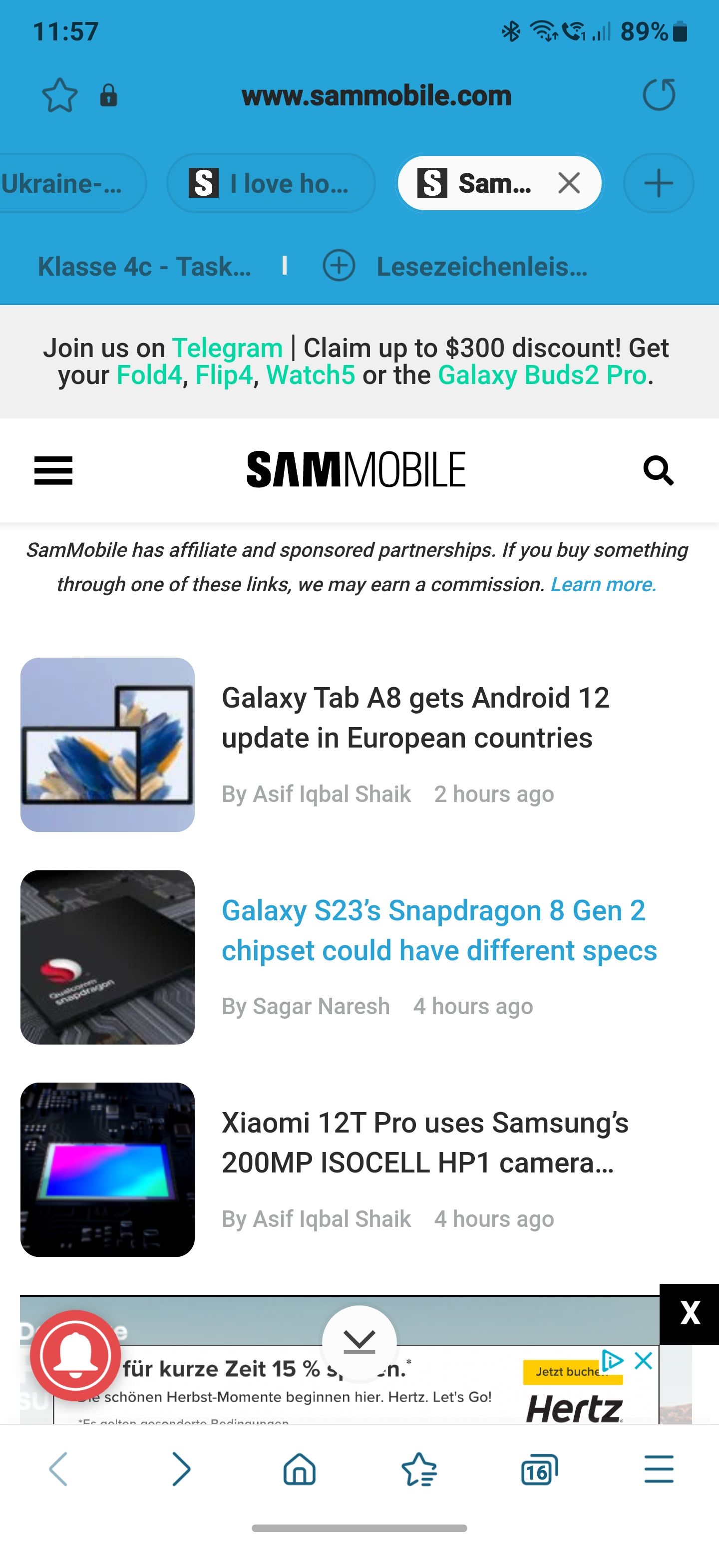 Android 12 für das Tab A8 (2021) - Samsung Community