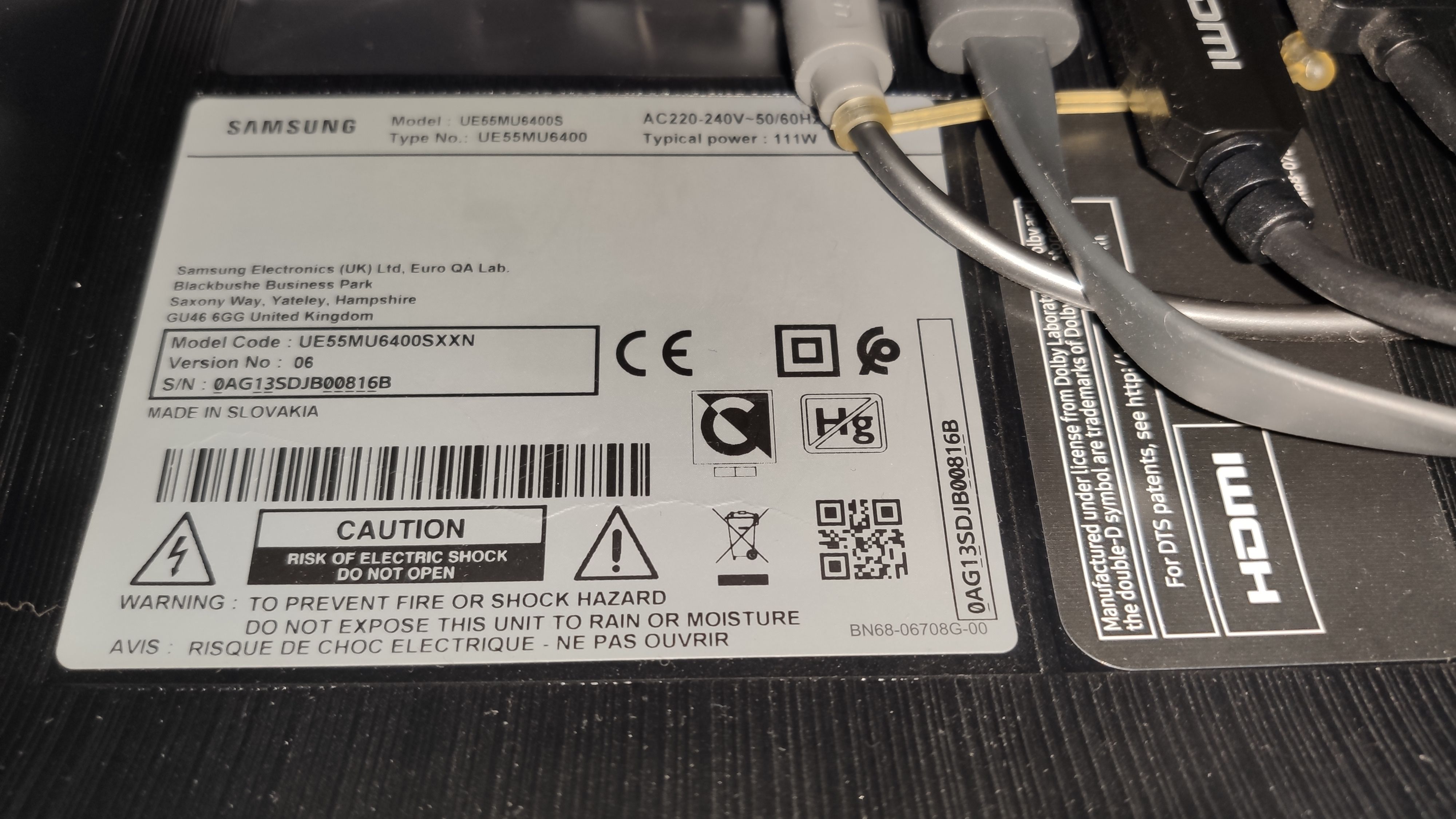 Melding netwerkkabel wel of niet aangesloten Samsung Community