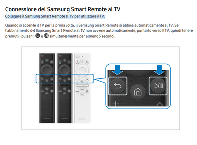 SAMSUNG QE65QN95AATXZT - telecomando Smart Control - Samsung Community