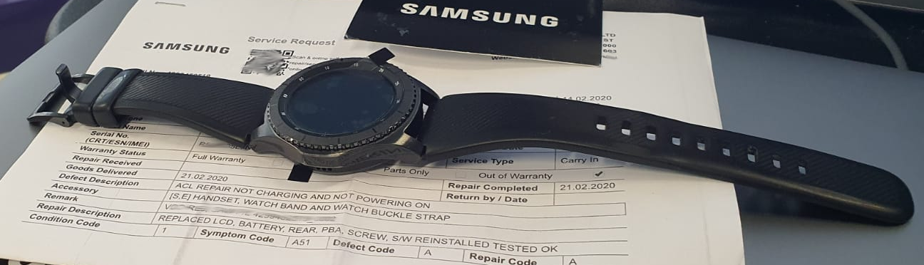 Fixed] Gear S3 Frontier Boot Loop Out of Warranty - Thanks - Samsung  Community