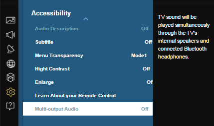 Connecting headphones to TV Samsung Community