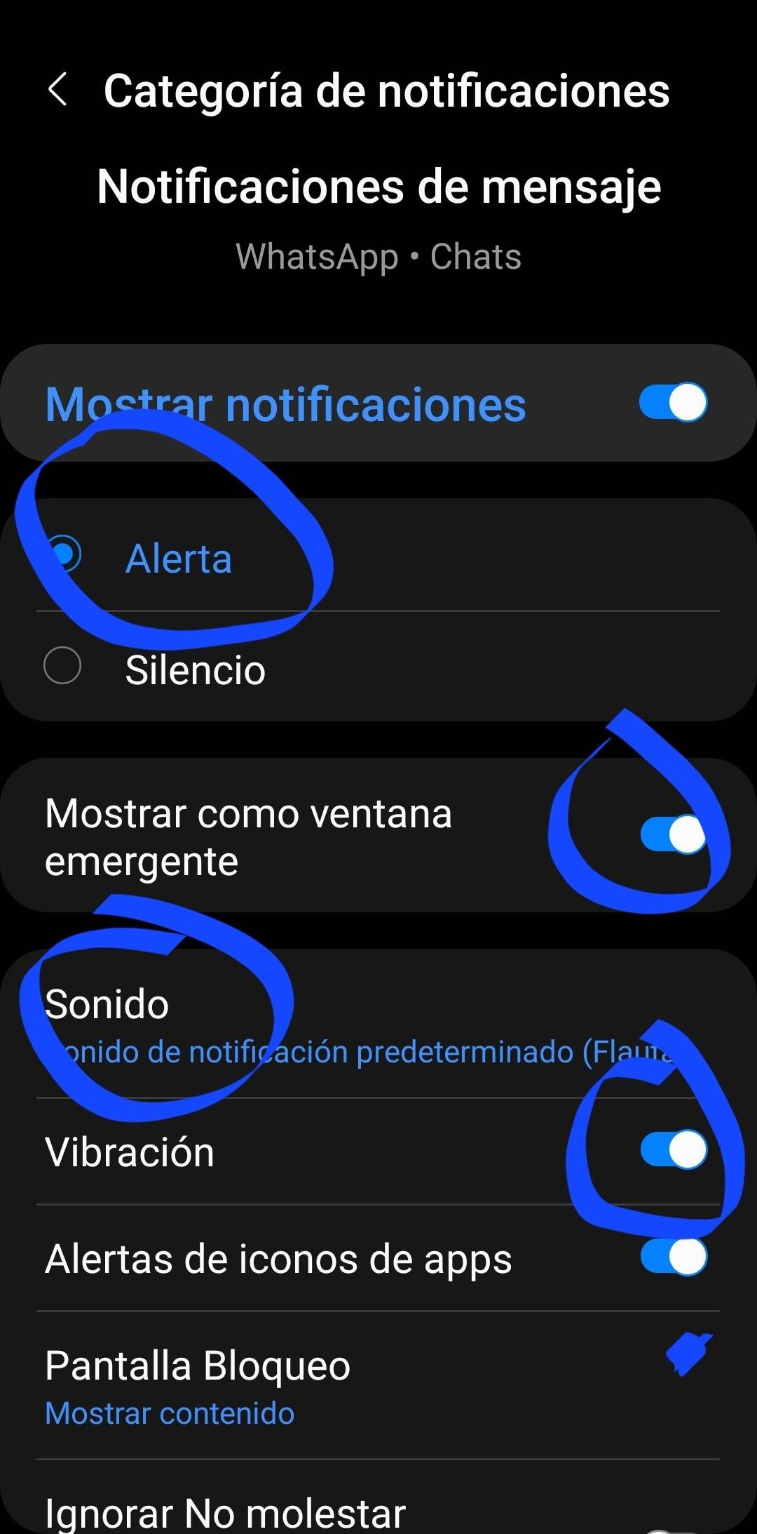Solucionado: Notificaciones de WhatsApp no suenan - Samsung Community