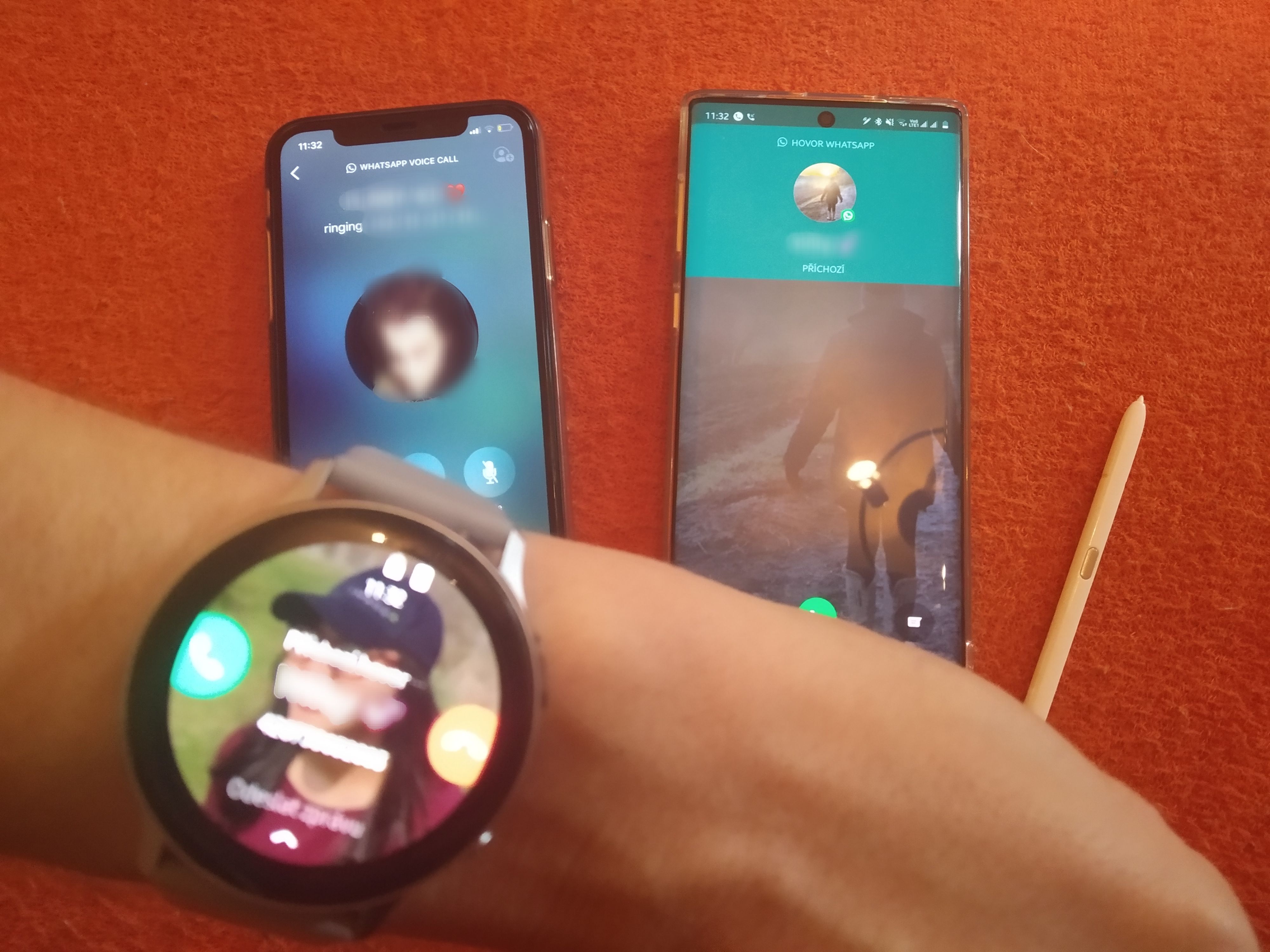 Galaxy Watch - WhatsApp notifikácie hovoru - Samsung Community