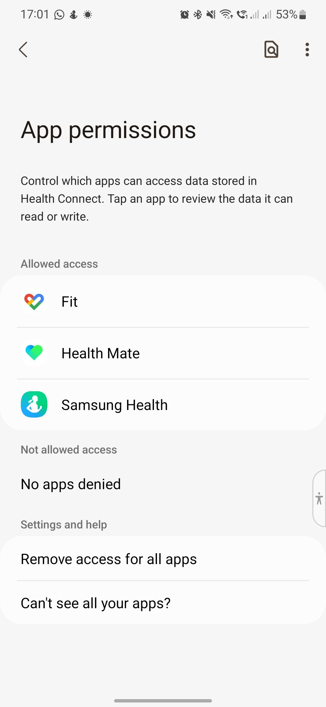 Sync samsung health and google fit sale