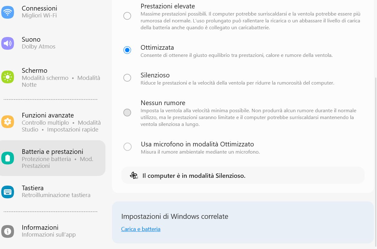 Disattivare accensione pc se alzo lo schermo - Samsung Community