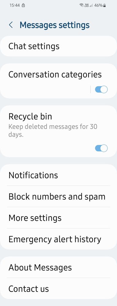 Solved: Samsung S10 text messages - Samsung Community