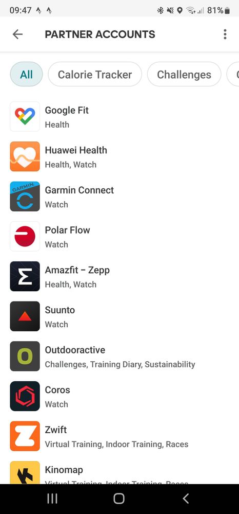 This is Adidas Running - Sam Health or Galaxy nowhere to be seen - Samsung  Community