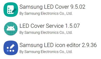 Editeur de LED avec view cover led - Samsung Community