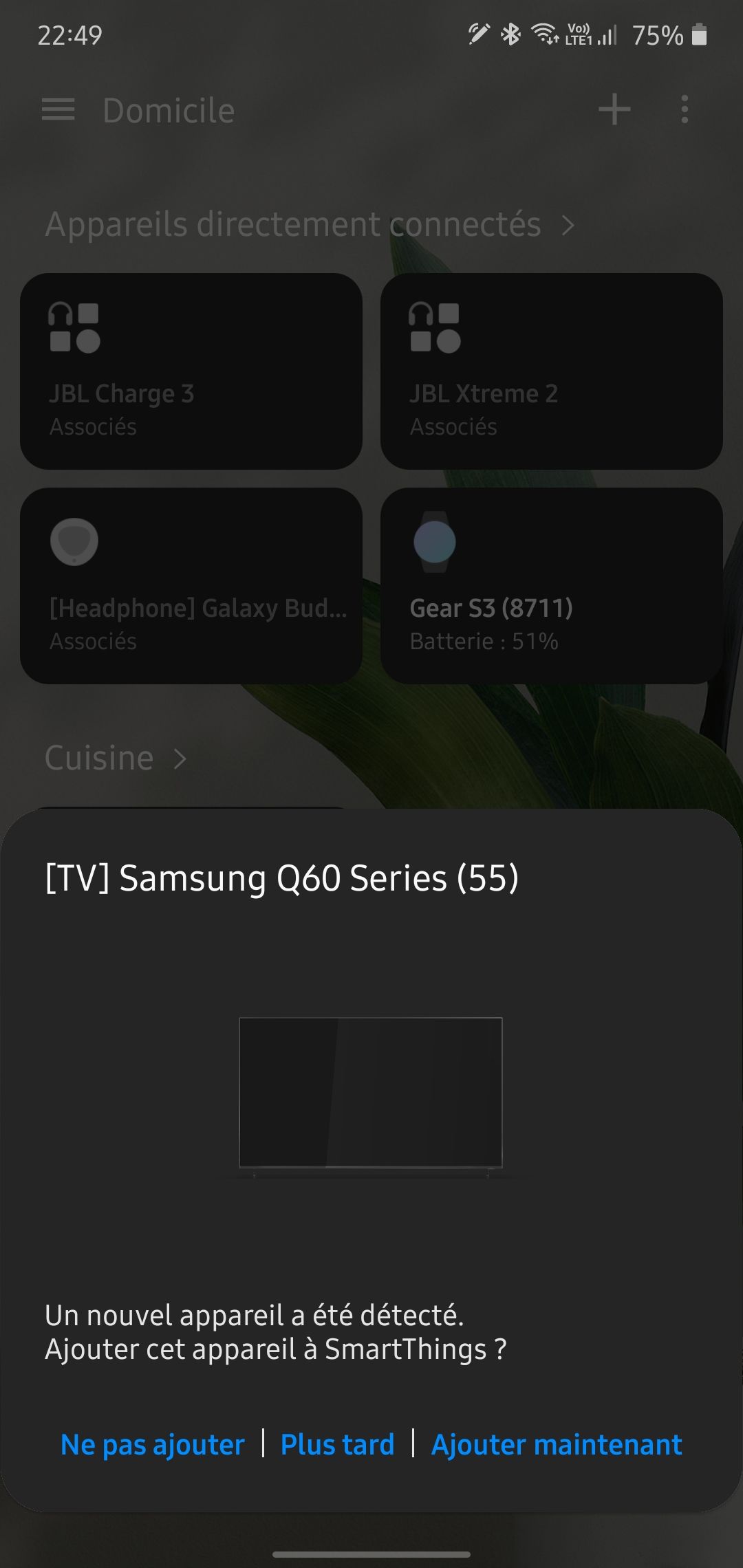 Résolu : Samsung Q60 Series et smartThings - Samsung Community