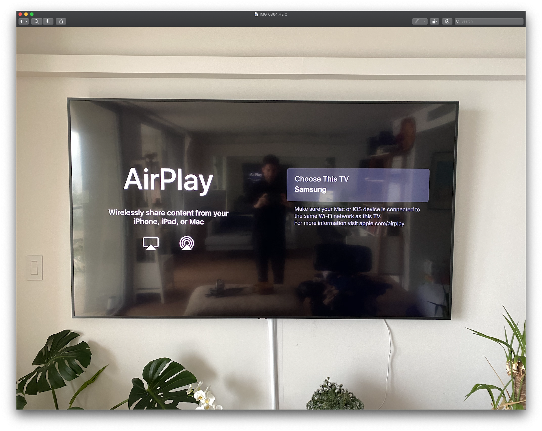 Problem with Airplay through QuickTime to Samsung smart tv - Samsung  Community