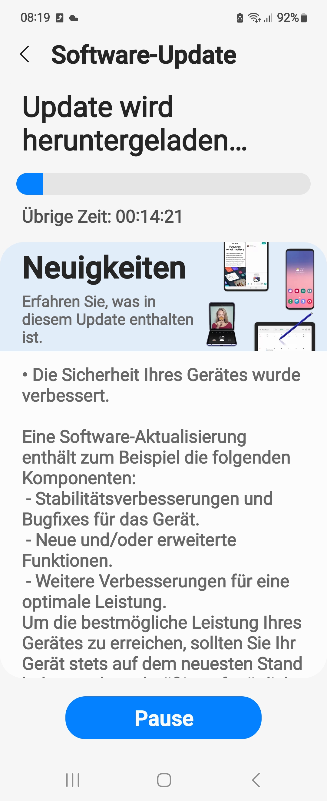 Sicherheits Patch - Samsung Community