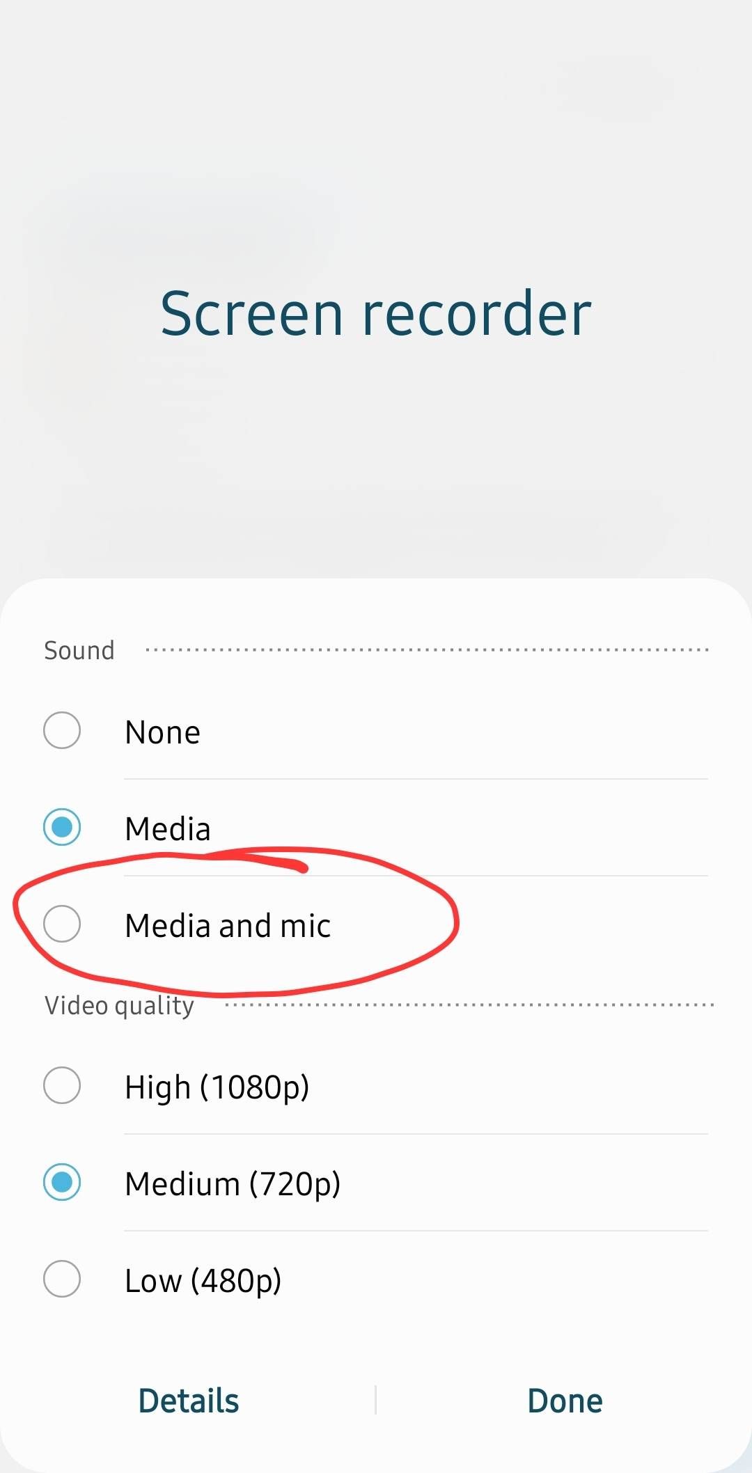 Screen recorder Samsung Community