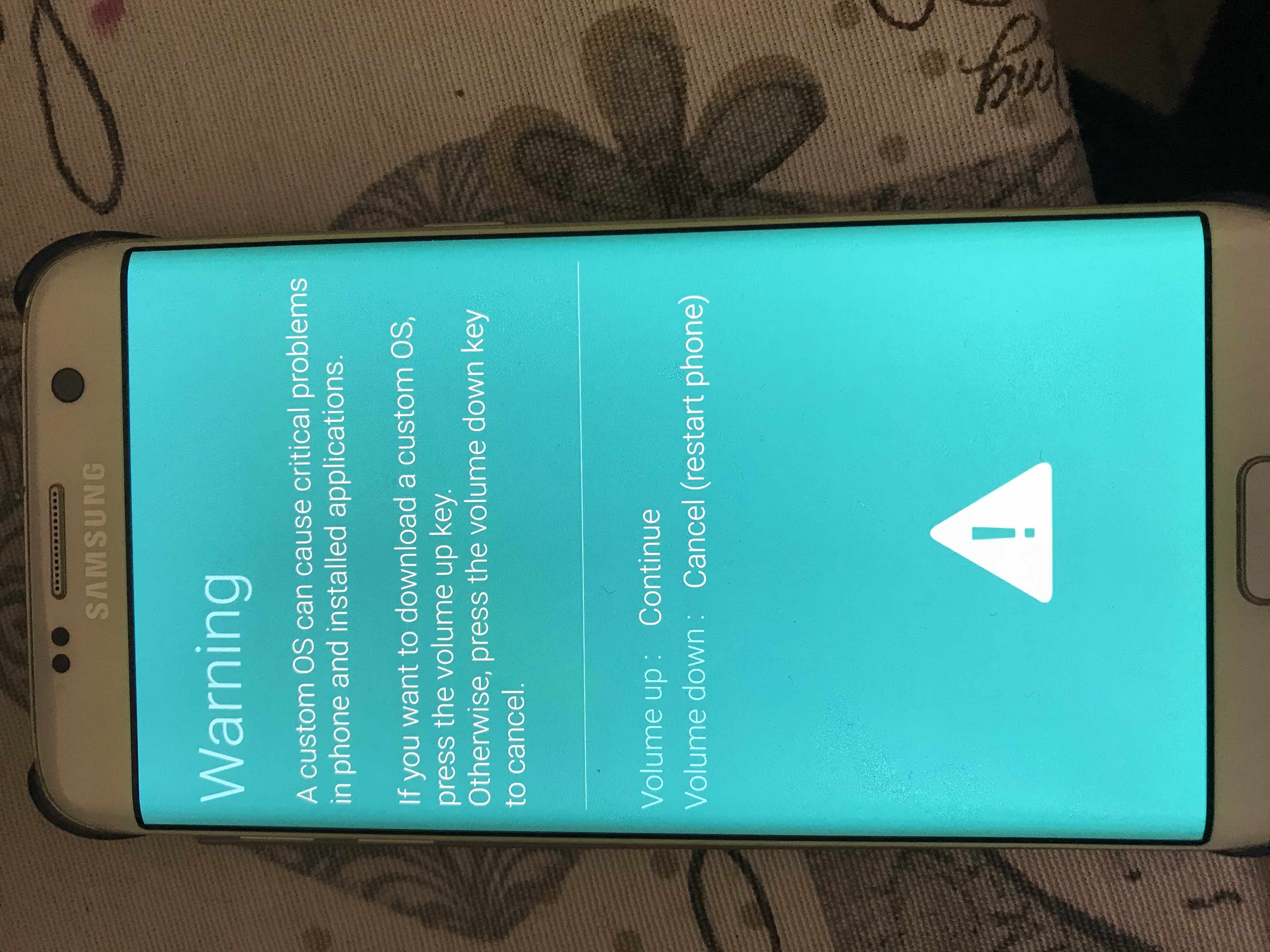 Galaxy S7 Edge Bloccato dopo aggiornamento - Samsung Community
