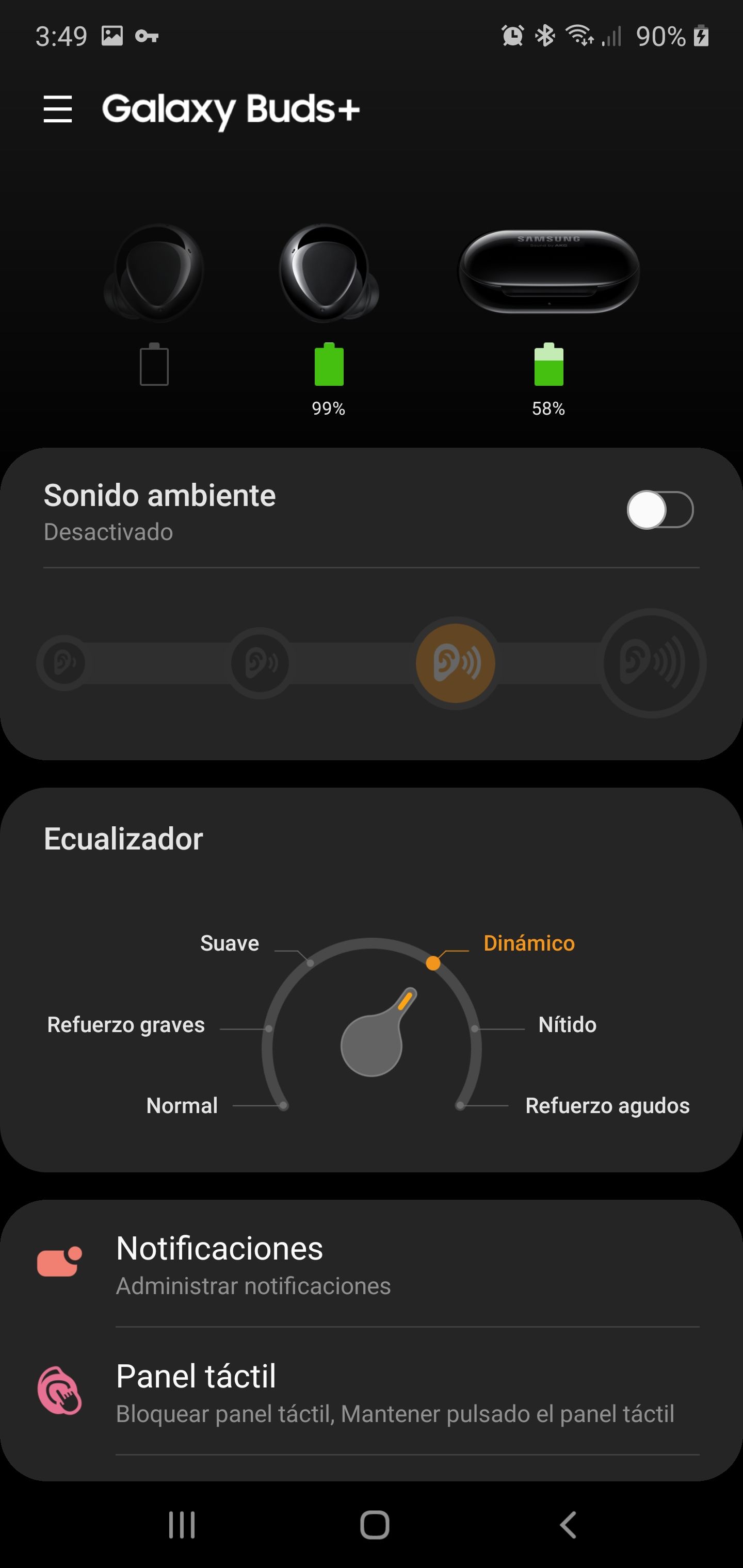 Solucionado el auricular izquierdo galaxy buds aparece