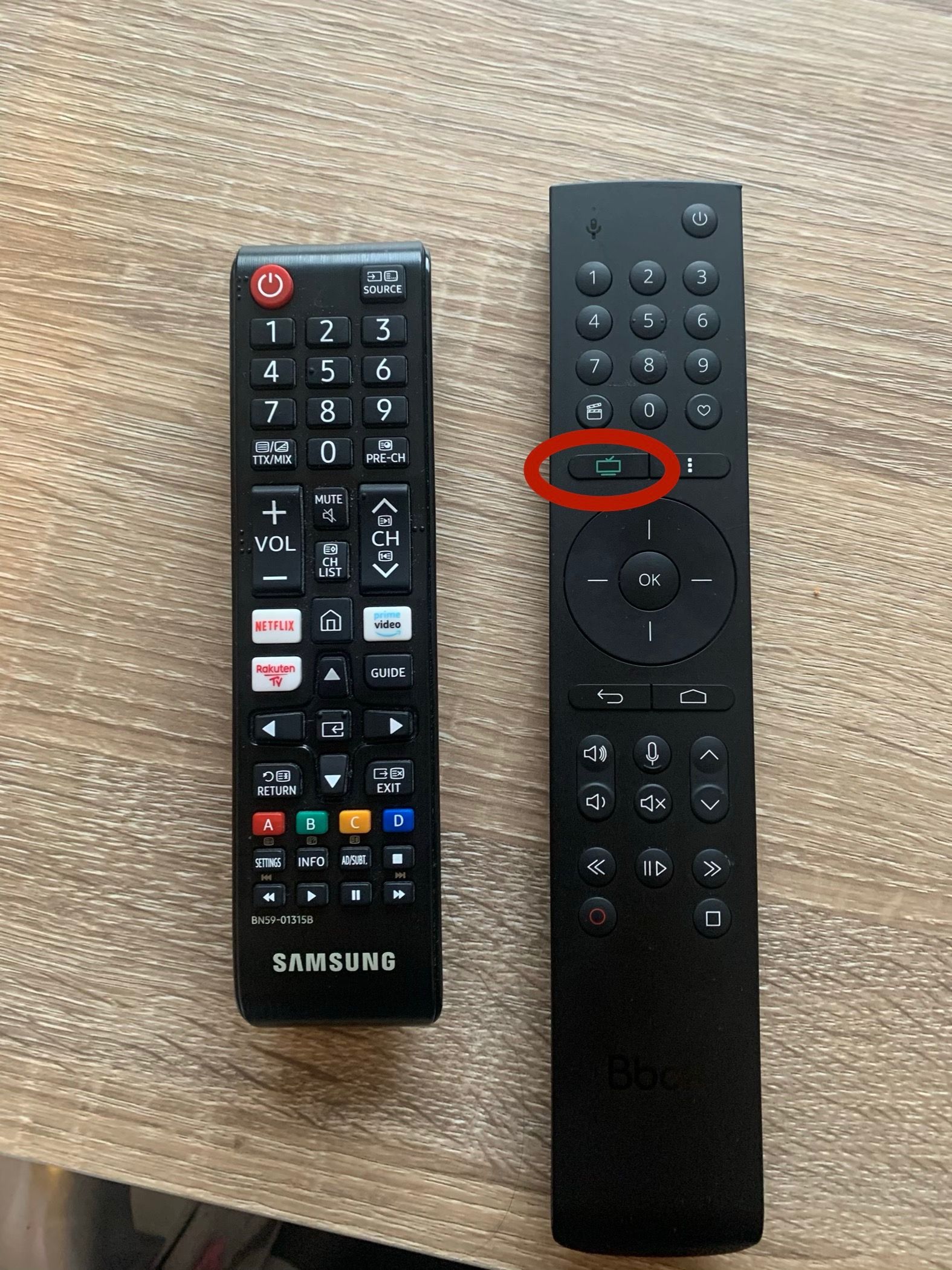 Modifier touche universelle Samsung Community