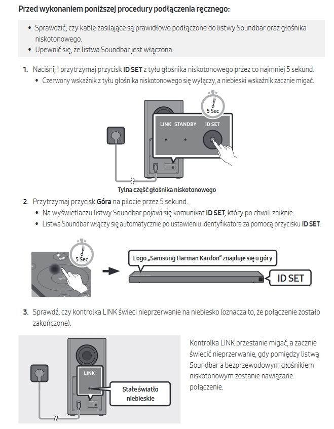 Rozwiązano: Subwoofer nie łączy się z soundbarem – Strona 2 - Samsung  Community
