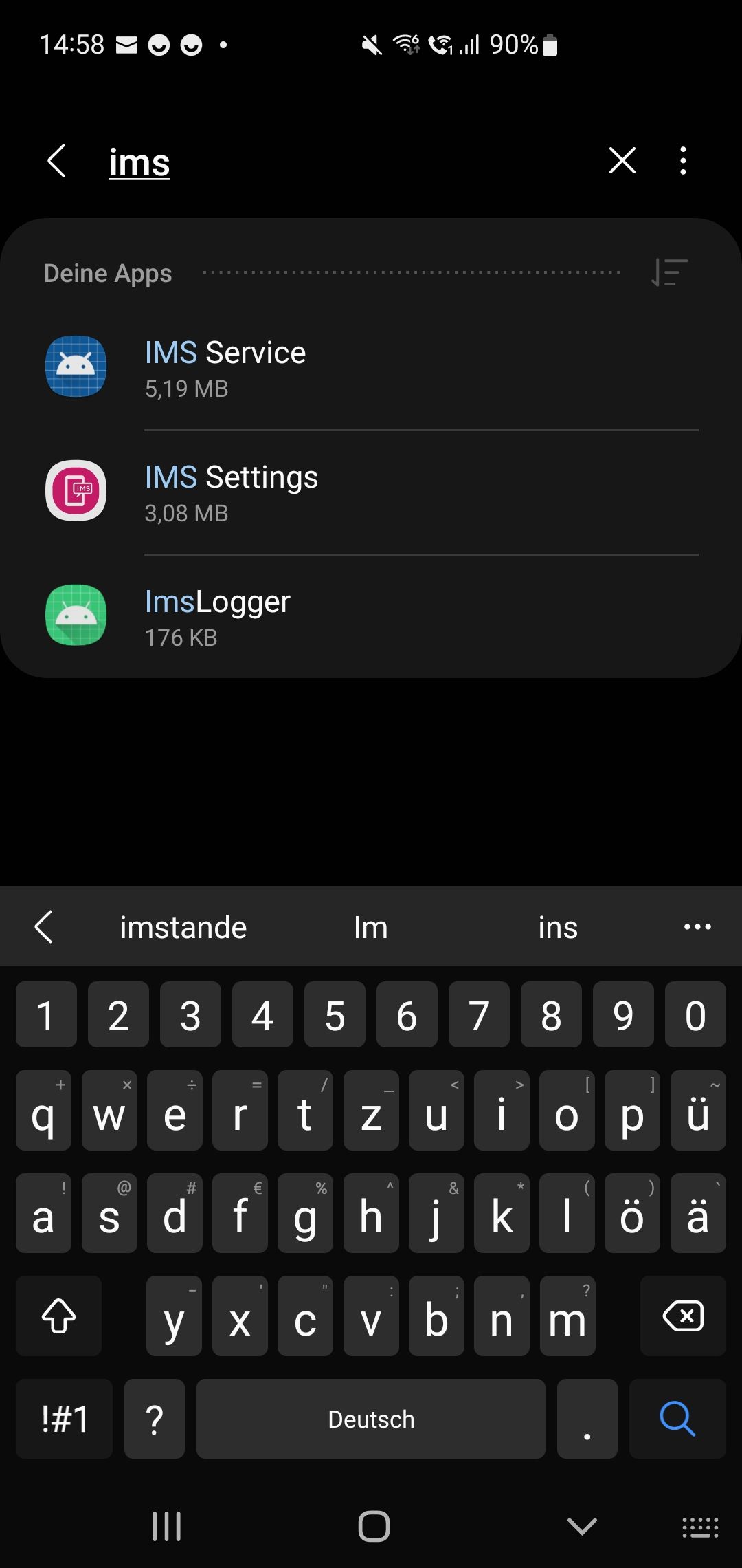 Galaxy S10e SIM wird nach Software update nicht erkannt, die Karte funktioniert in einemanderen