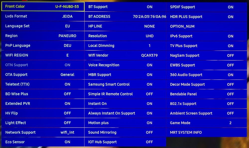 Samsung-NU8009-Option-MRT-Option