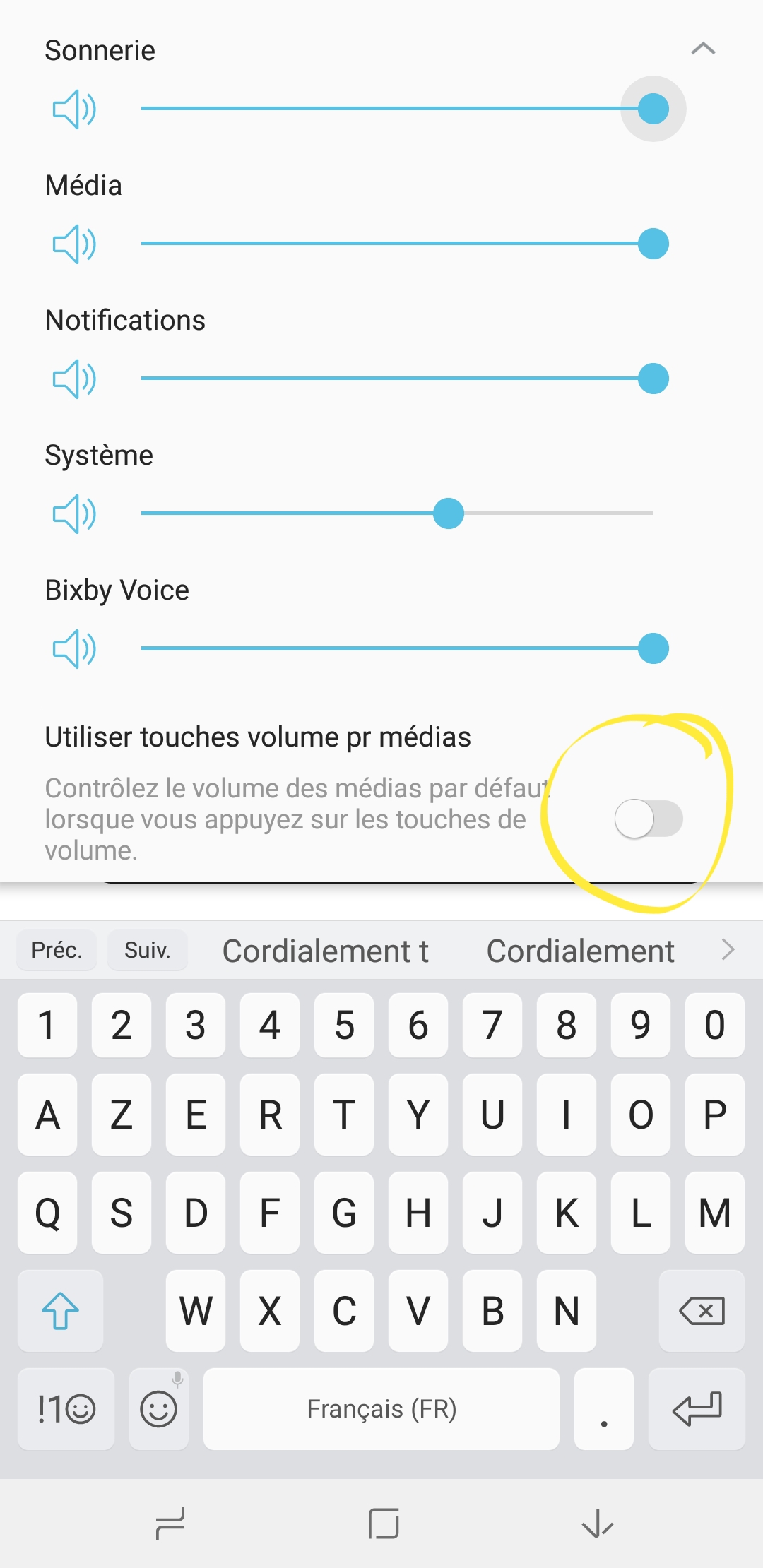Résolu : Problème réglage du volume Galaxy S8 - Samsung Community