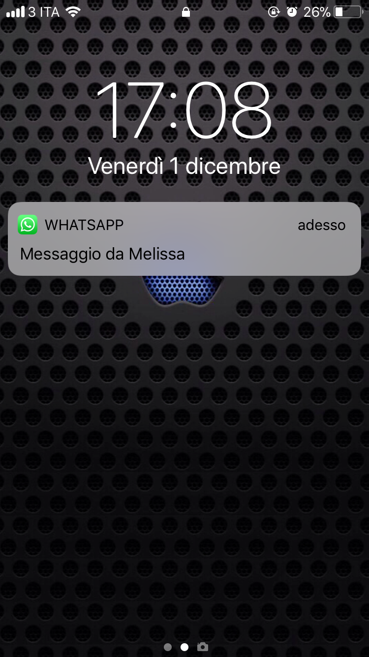 Notifiche whatsapp nella schermata di blocco Samsung Community