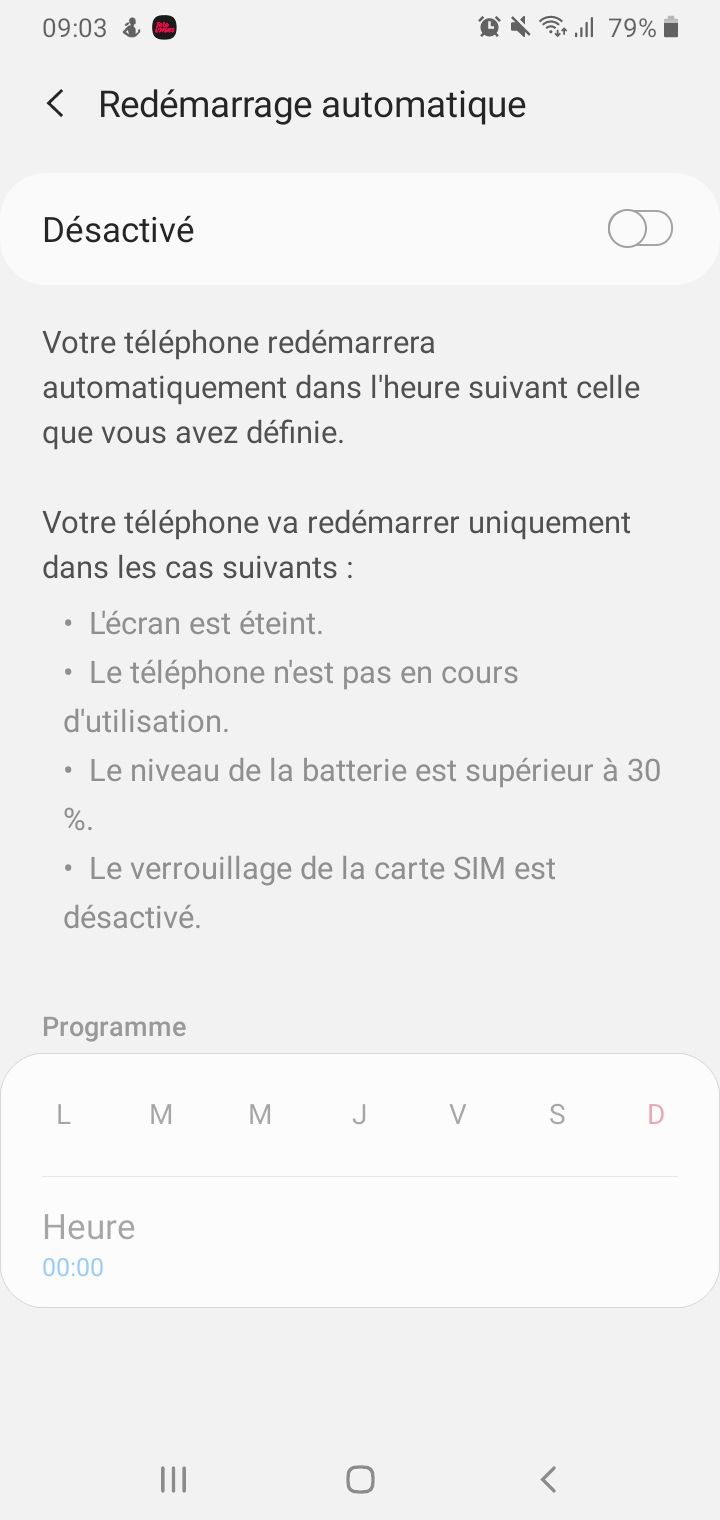 Résolu Téléphone qui redémarre tout seul Samsung Community