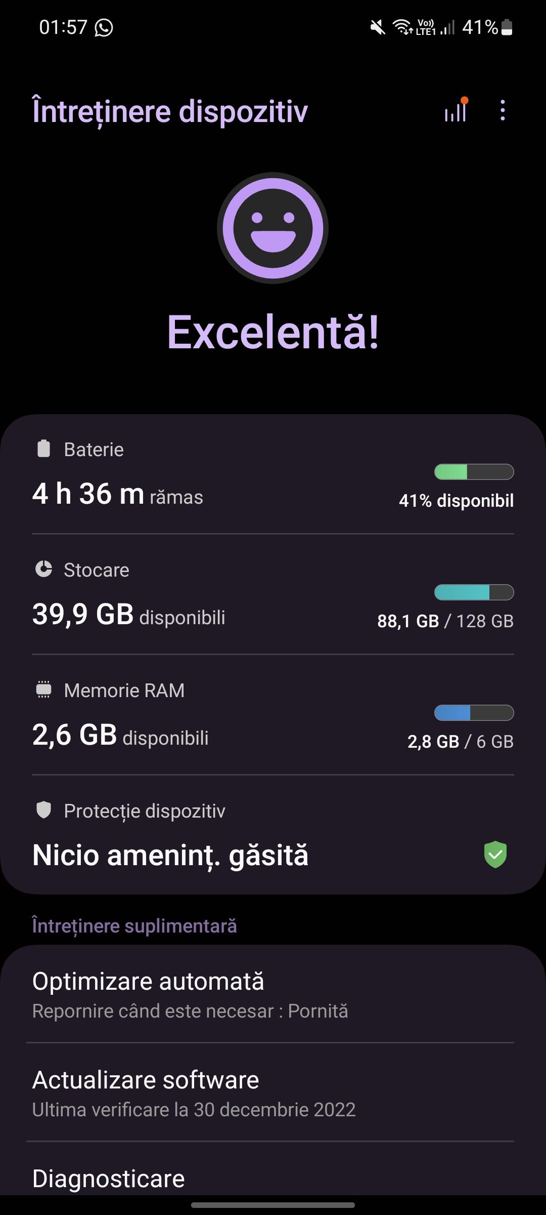 RAM PLUS și Protecție Baterie - Samsung Community