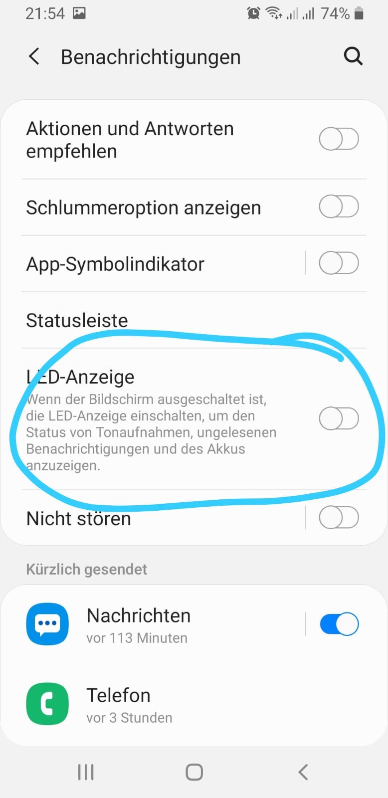 Gelöst Beim Laden des S9 leuchtet die LED nicht Samsung Community