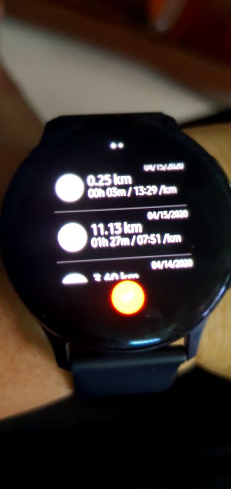Cannot sync 2 record from samsung galaxy watch active 2 to my strava account - Samsung Community