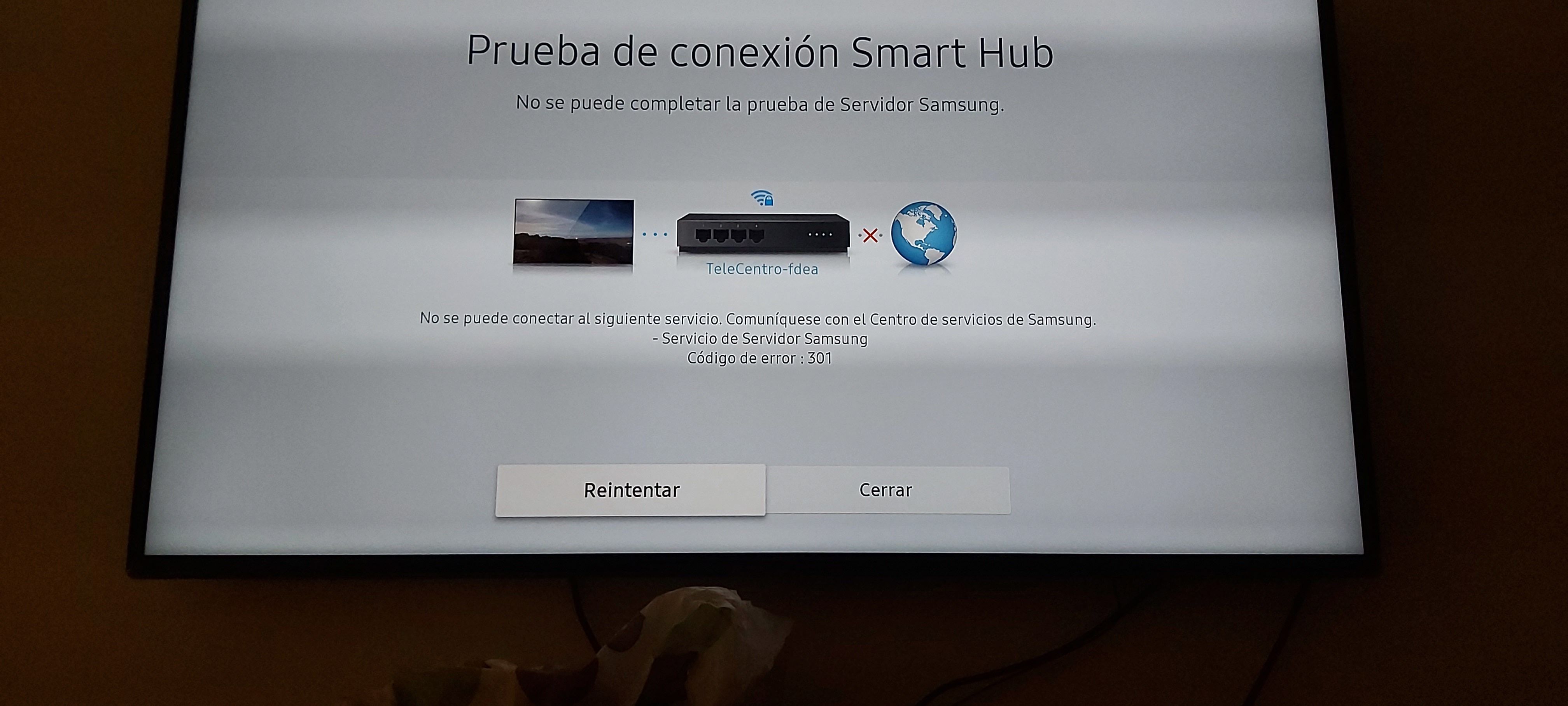 Solucionado: Smart Hub reinicia a TV - Samsung Community