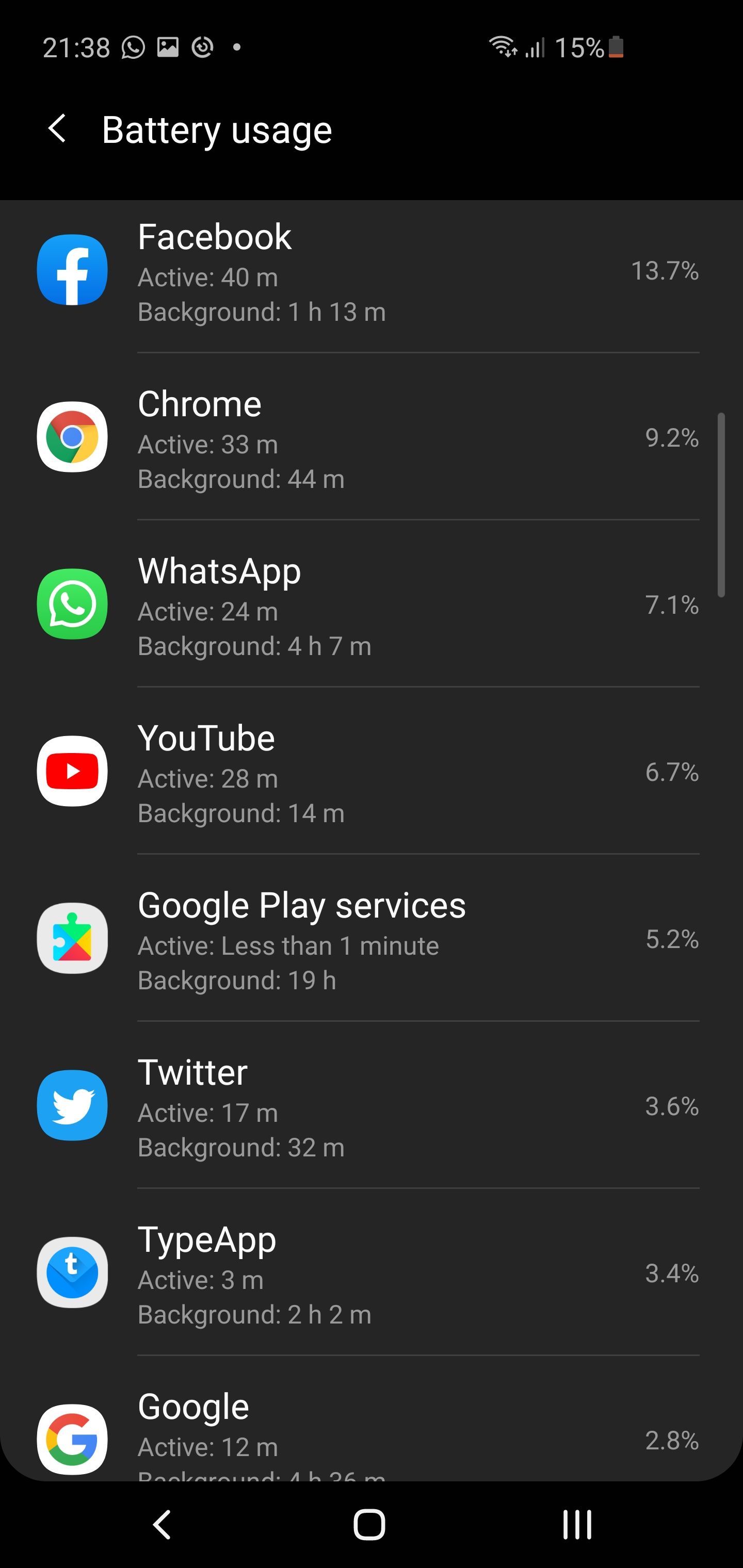 Why is my battery drain so fast (4 hr screen time)? - Samsung Community