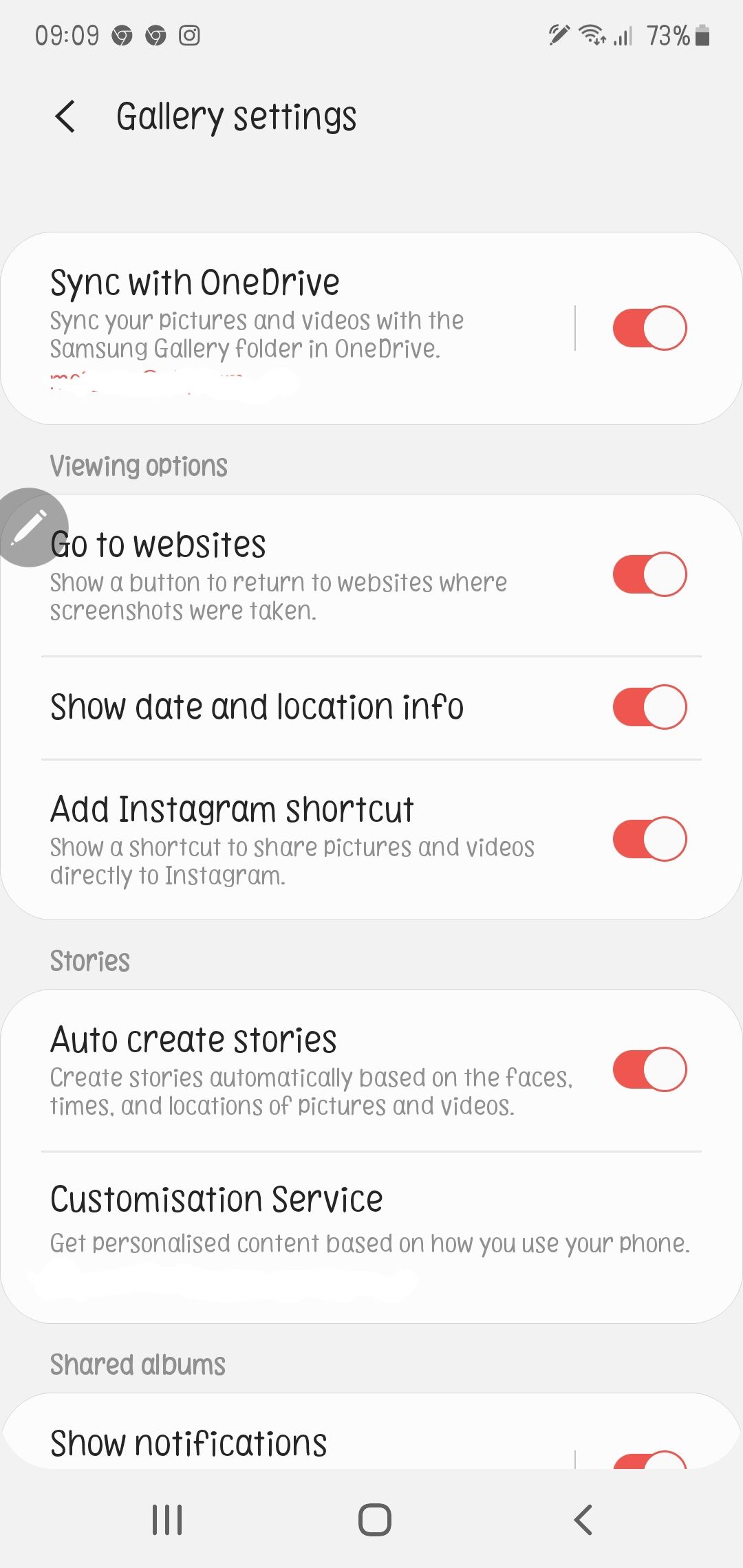 Note 10 Gallery Not Syncing To Samsung Cloud Or One Drive Samsung Community